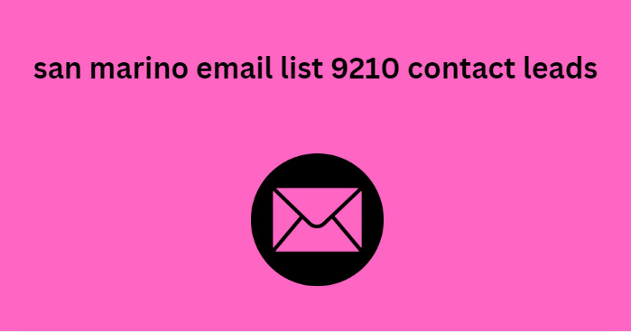 san marino email list 9210 contact leads