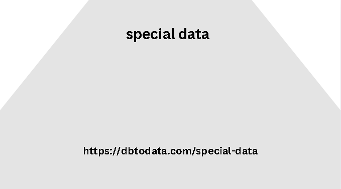 special data