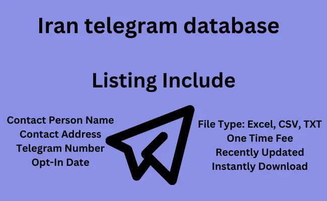 Iran telegram database